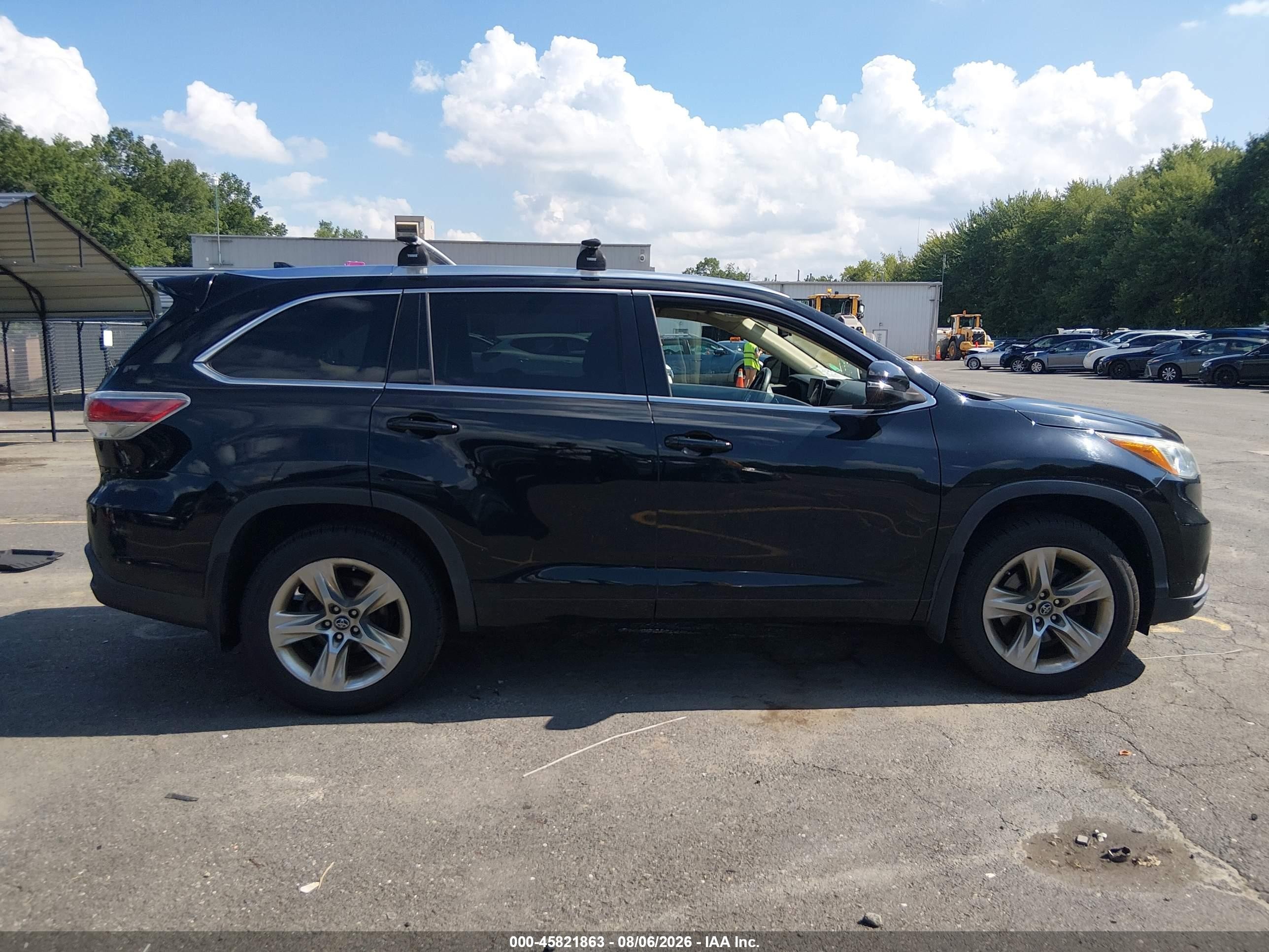 2016 Toyota Highlander Limited V6 Black vin: 5TDDKRFH8GS310210