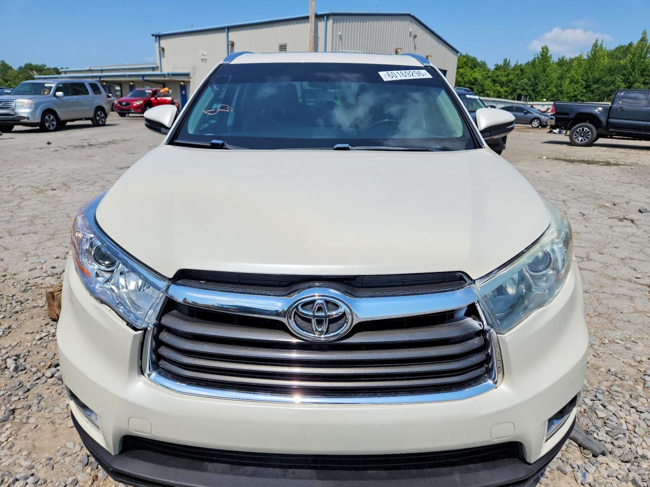 2014 Toyota Highlander Limited Белый vin: 5TDDKRFH9ES033127