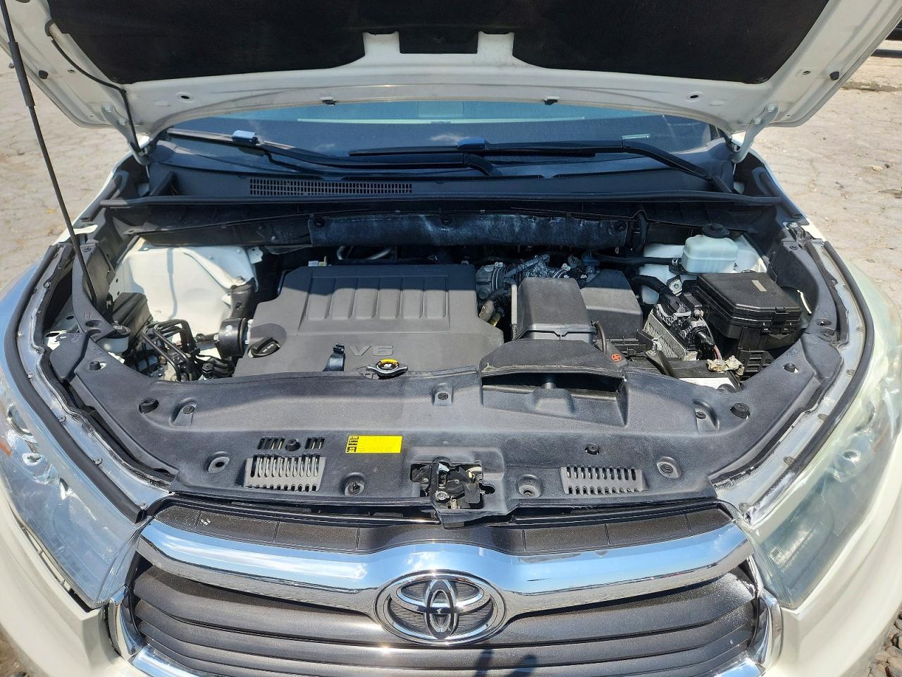 2014 Toyota Highlander Limited Белый vin: 5TDDKRFH9ES033127