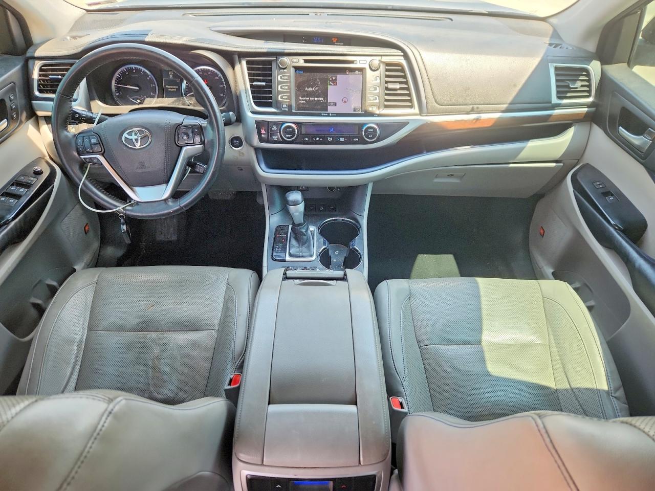 2015 Toyota Highlander Limited Gray vin: 5TDDKRFH9FS159392