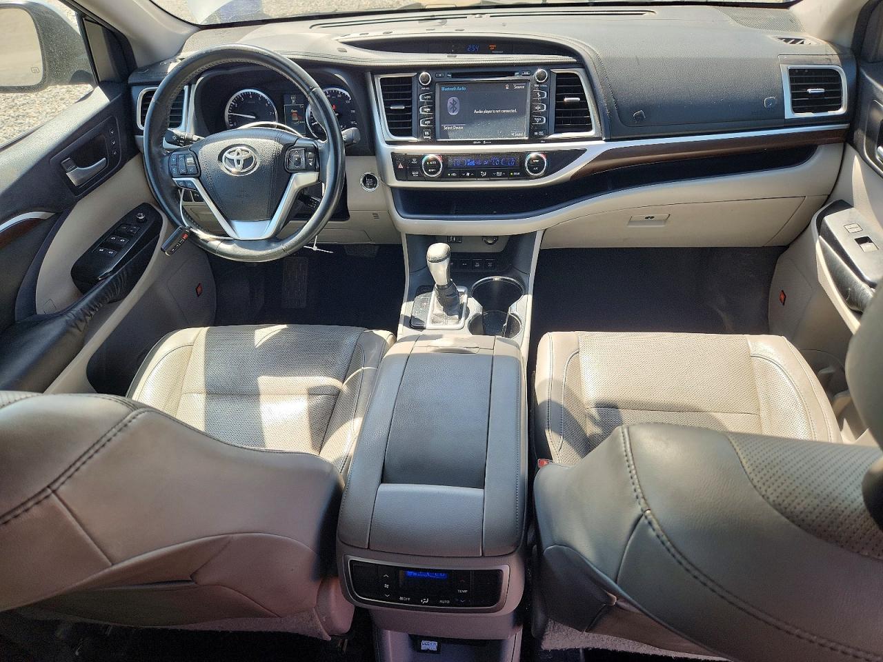 2015 Toyota Highlander Limited Silver vin: 5TDDKRFH9FS188665