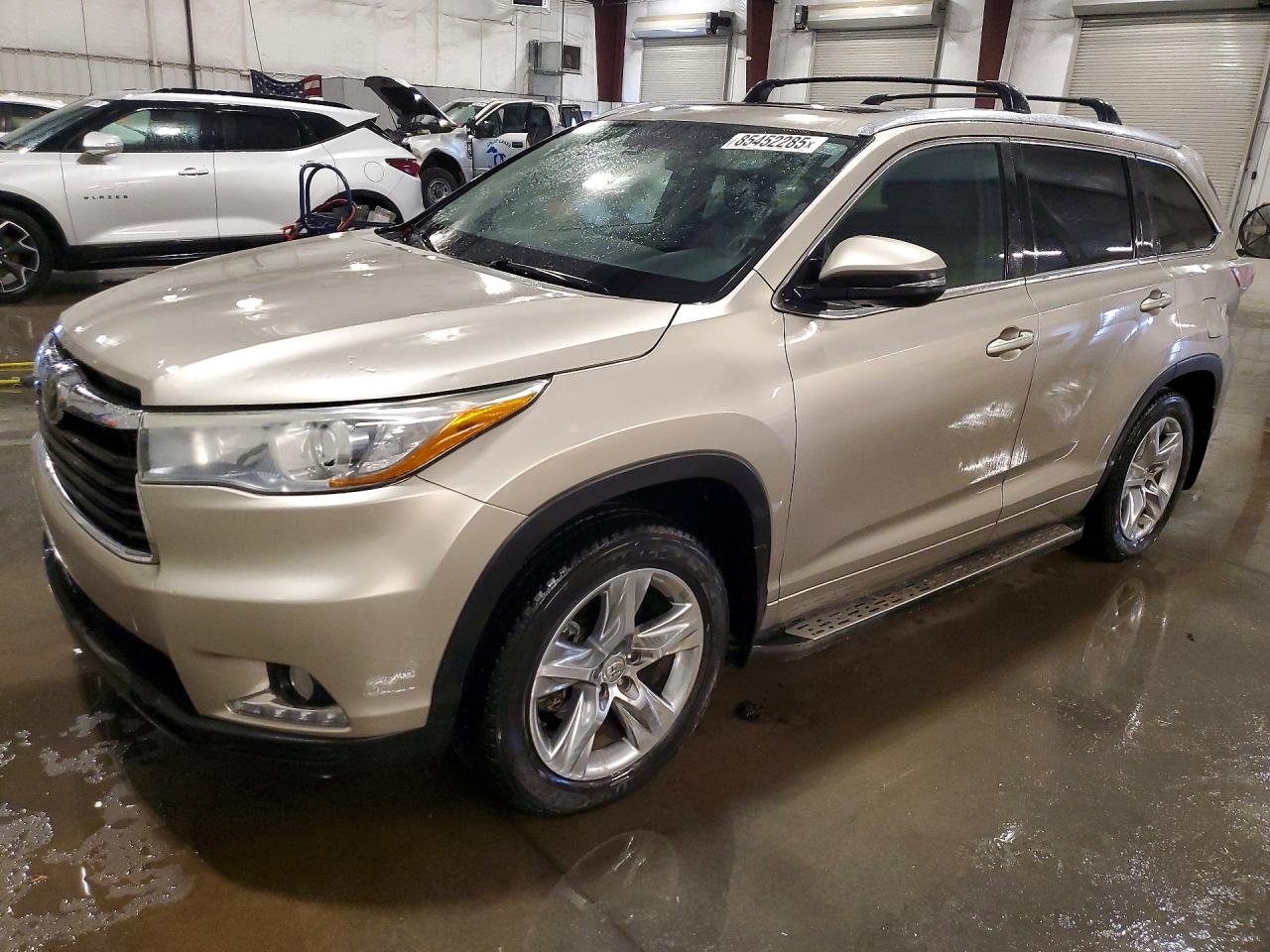 2015 Toyota Highlander Limited Platinum Beige vin: 5TDDKRFHXFS098991