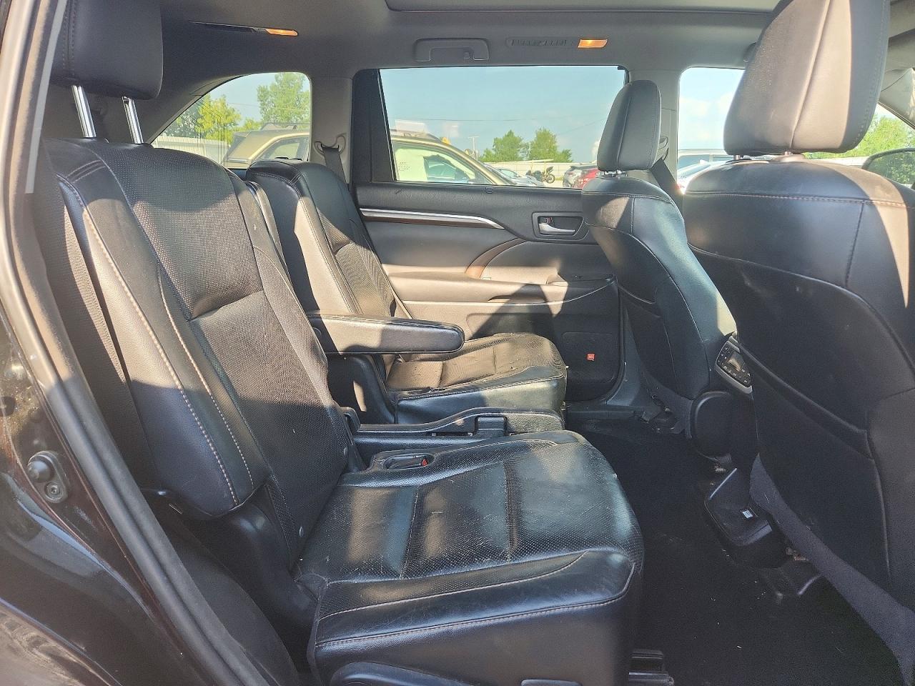 2015 Toyota Highlander Limited Platinum Черный vin: 5TDDKRFHXFS114512