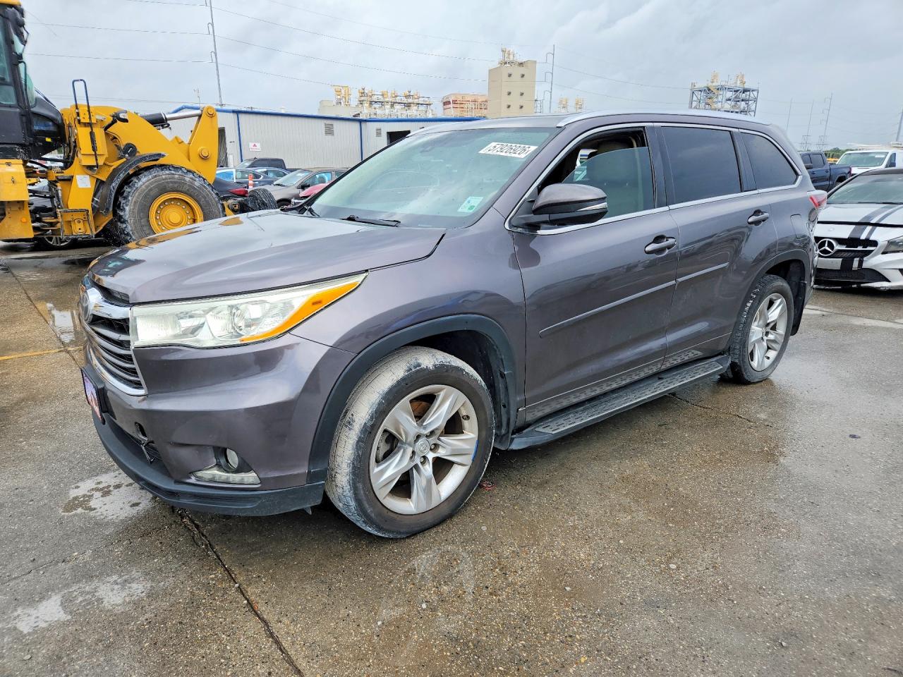 2015 Toyota Highlander Limited Platinum Charcoal vin: 5TDDKRFHXFS141015