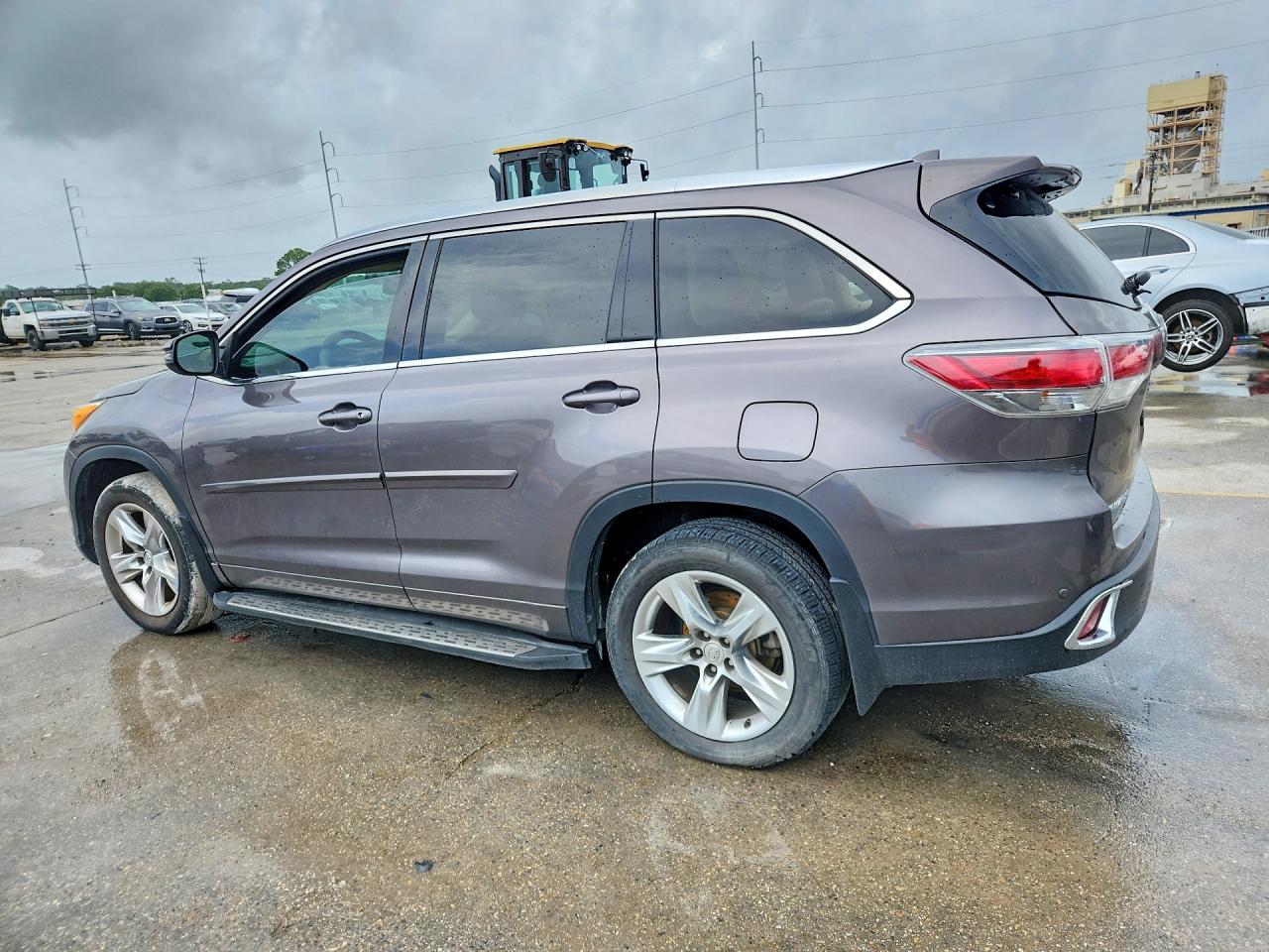 2015 Toyota Highlander Limited Platinum Charcoal vin: 5TDDKRFHXFS141015