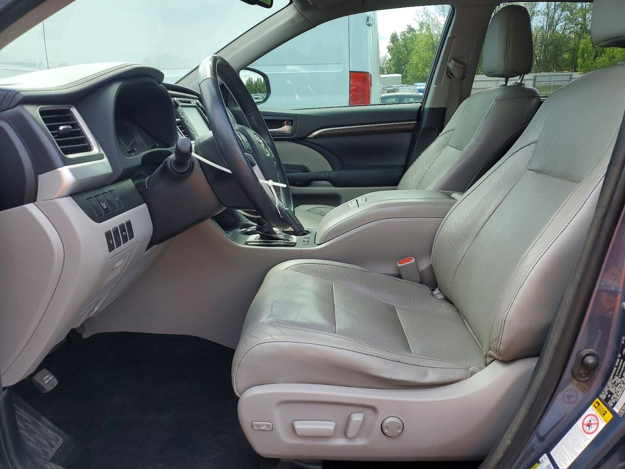 2015 Toyota Highlander Limited Синий vin: 5TDDKRFHXFS144240