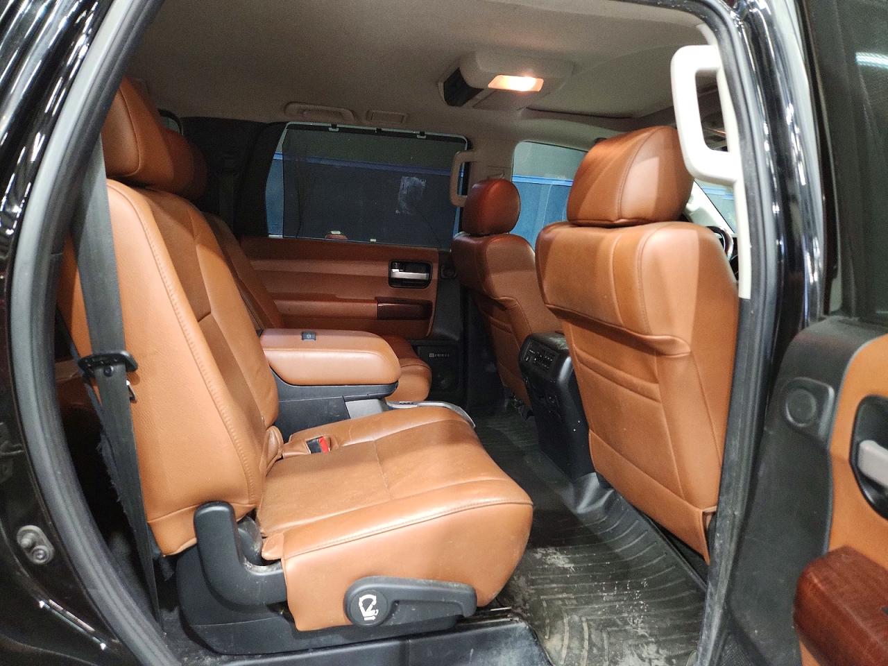 2012 Toyota Sequoia Platinum Black vin: 5TDDW5G12CS059404