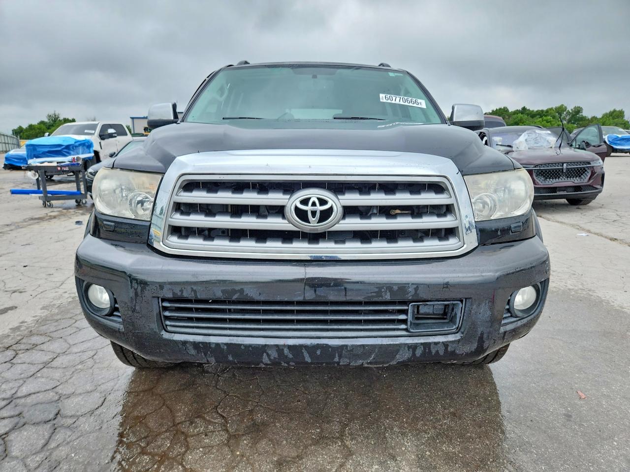 2012 Toyota Sequoia Platinum Black vin: 5TDDW5G14CS069562