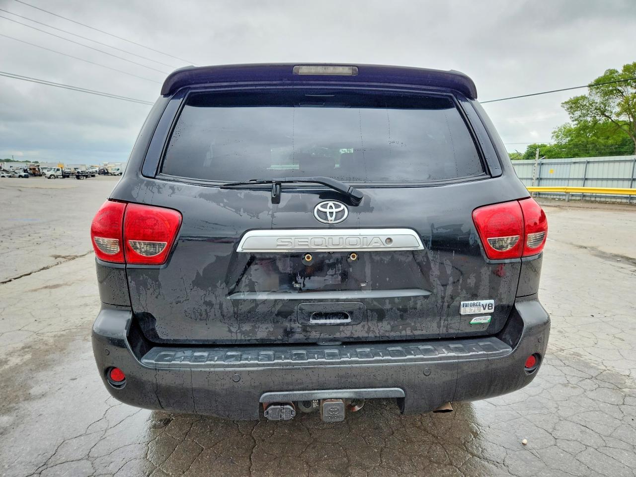 2012 Toyota Sequoia Platinum Black vin: 5TDDW5G14CS069562