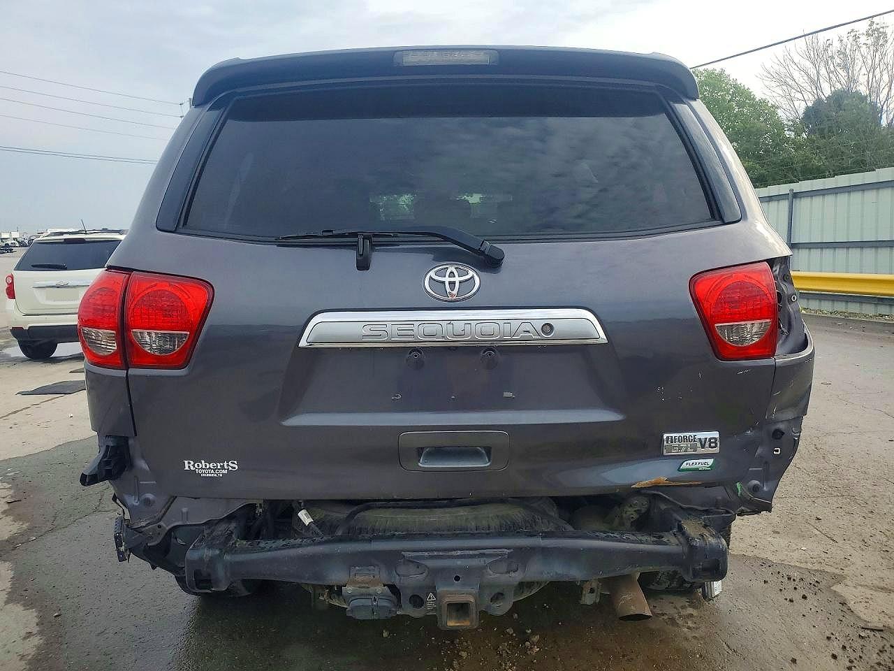 2012 Toyota Sequoia Platinum Charcoal vin: 5TDDW5G15CS072597