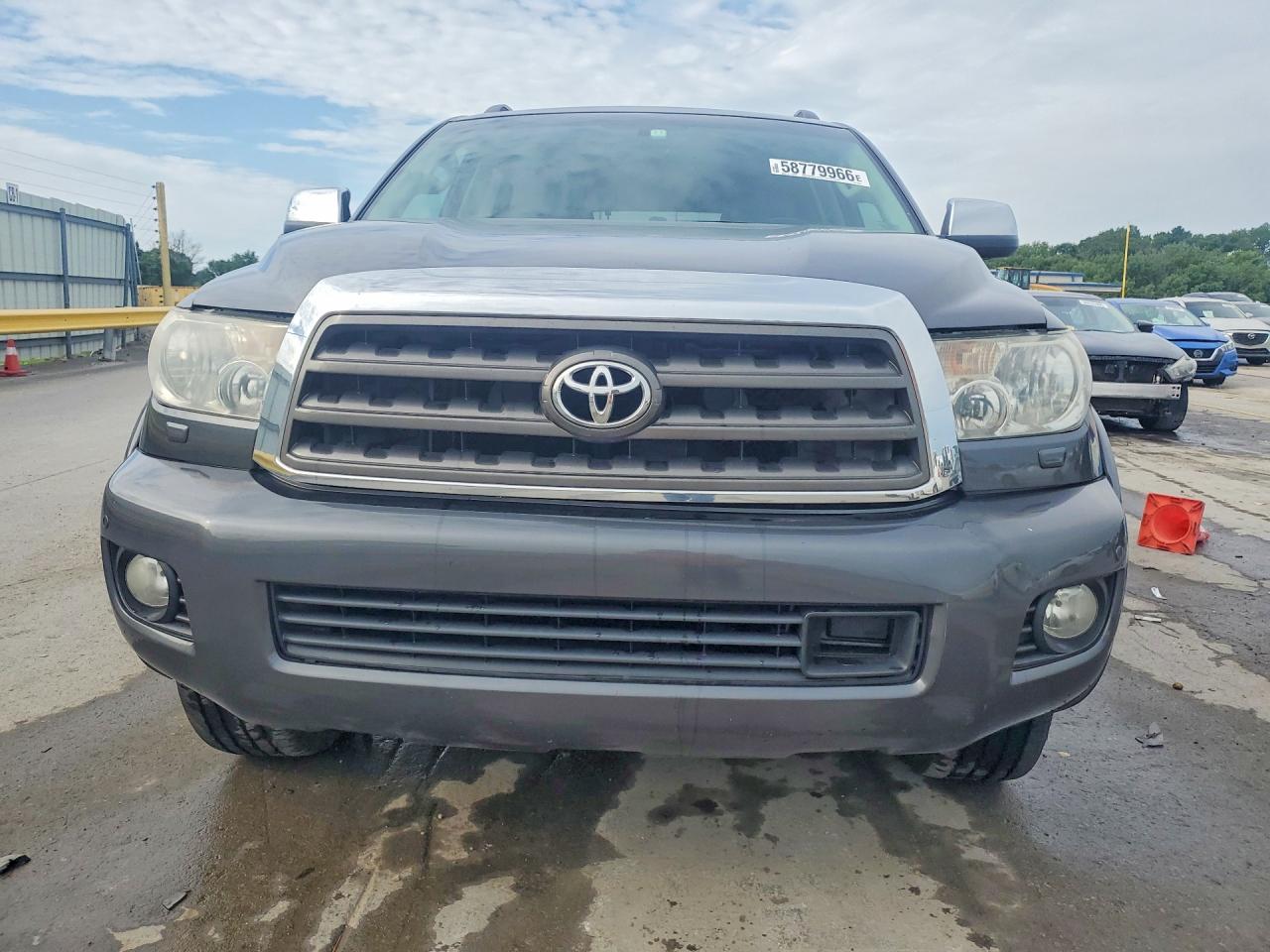 2012 Toyota Sequoia Platinum Charcoal vin: 5TDDW5G15CS072597