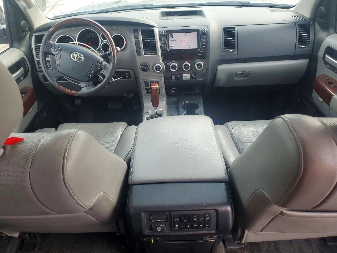 2012 Toyota Sequoia Platinum Charcoal vin: 5TDDW5G15CS072597