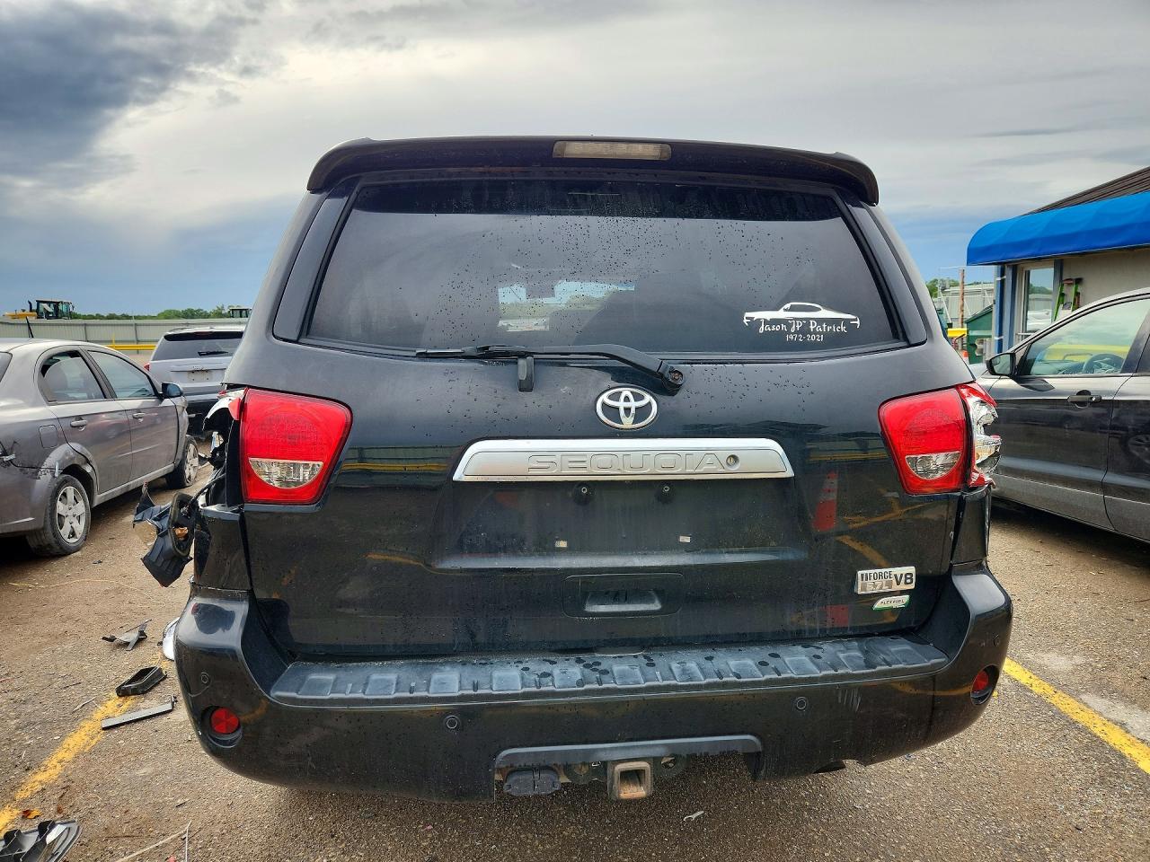 2013 Toyota Sequoia Platinum Black vin: 5TDDW5G15DS085027