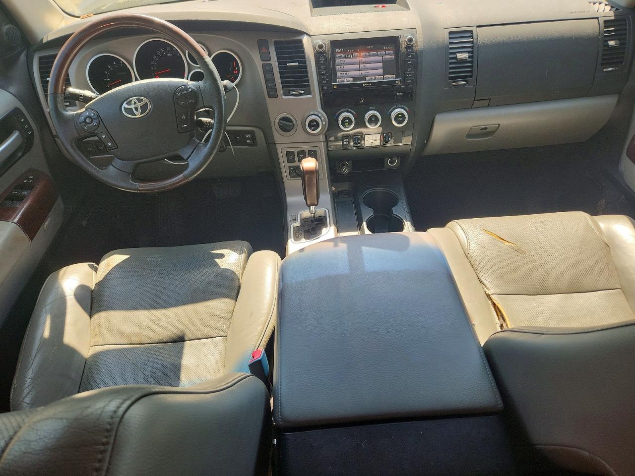 2012 Toyota Sequoia Platinum Black vin: 5TDDW5G18CS071623