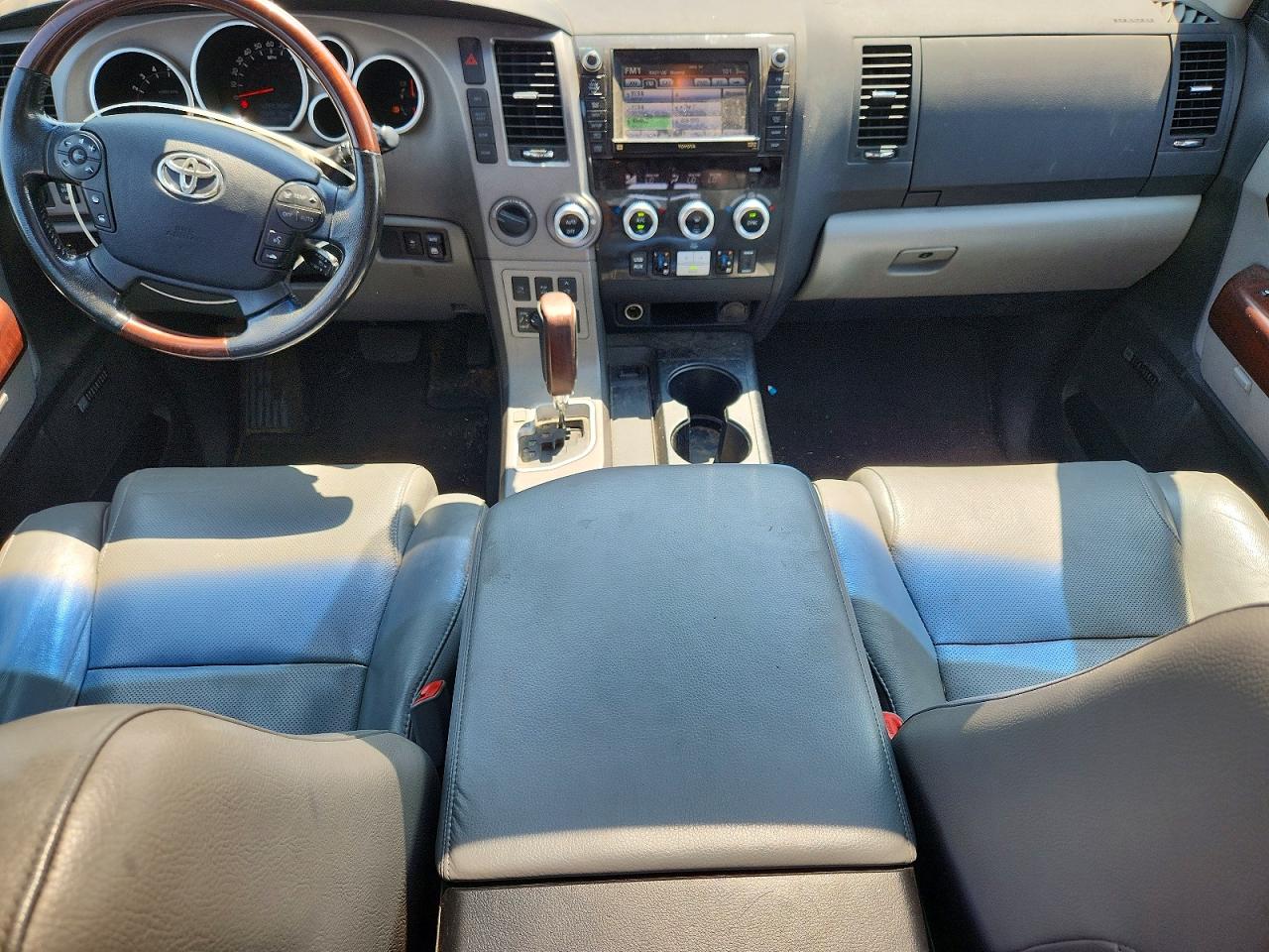 2012 Toyota Sequoia Platinum Black vin: 5TDDW5G19CS058573