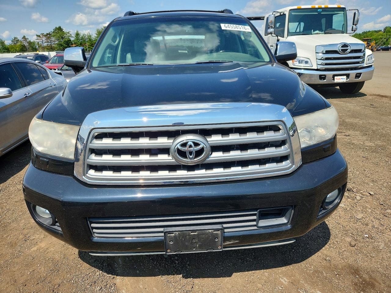 2012 Toyota Sequoia Platinum Black vin: 5TDDW5G19CS058573