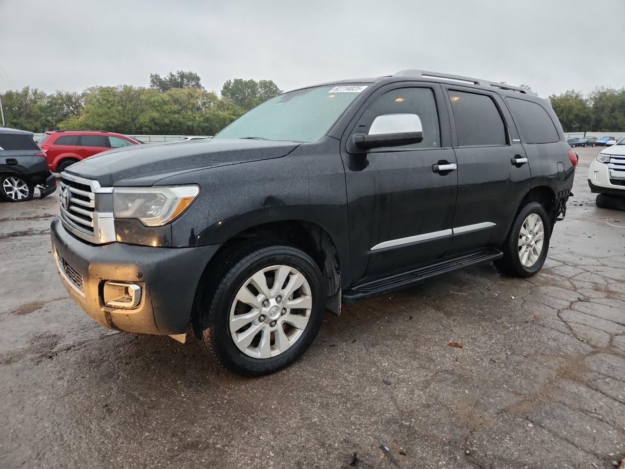 2020 Toyota Sequoia Platinum Black vin: 5TDDY5G11LS175770
