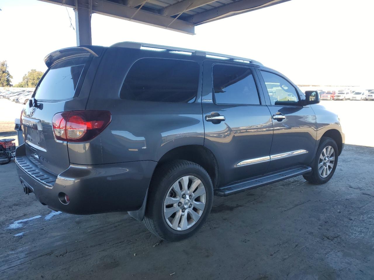 2020 Toyota Sequoia Platinum Gray vin: 5TDDY5G11LS177776