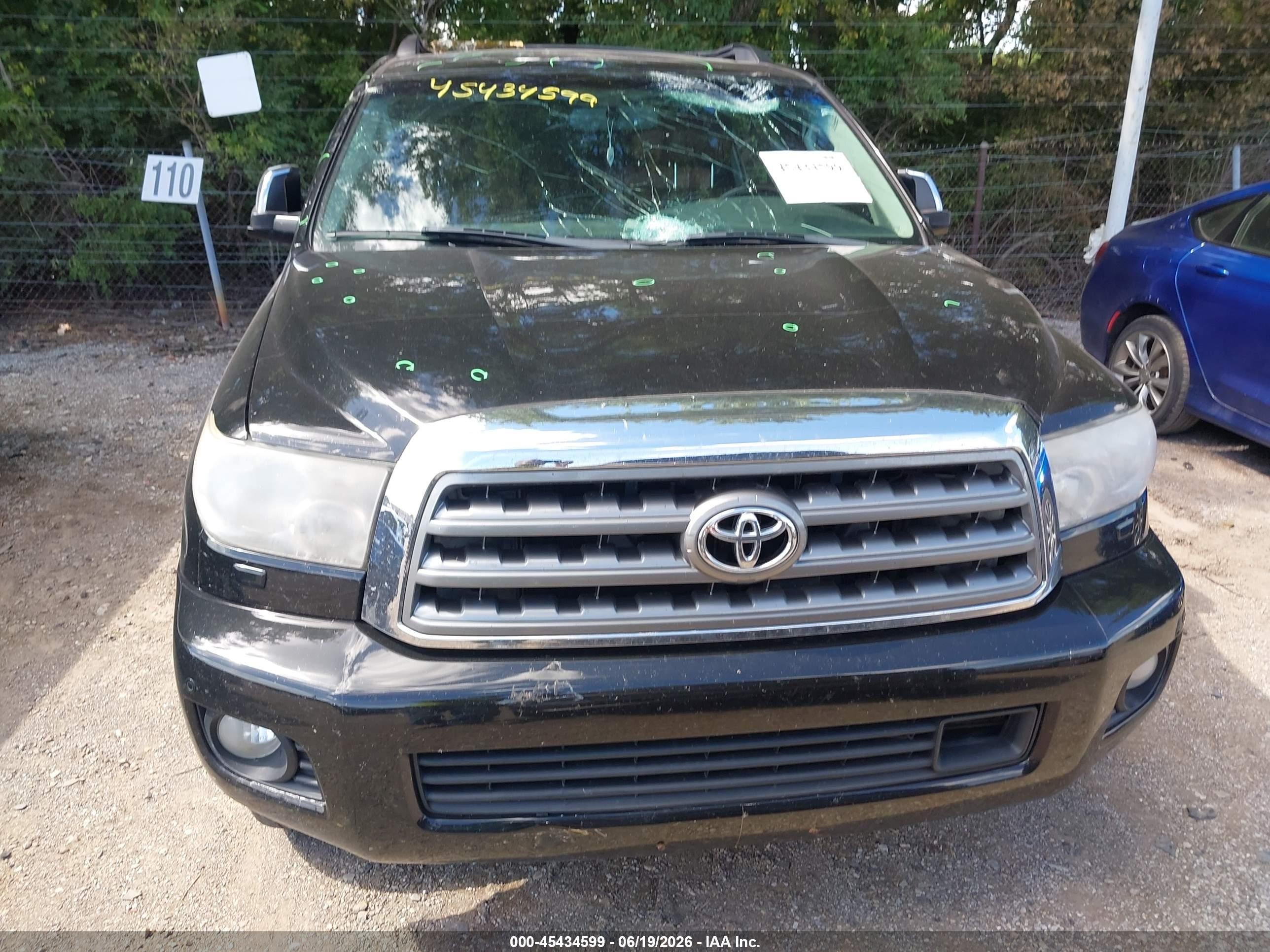 2014 Toyota Sequoia Platinum 5.7l V8 Black vin: 5TDDY5G12ES093503