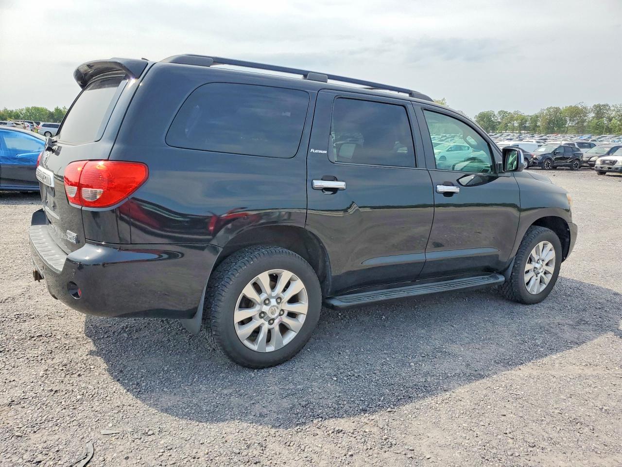 2010 Toyota Sequoia Platinum Black vin: 5TDDY5G16AS039034