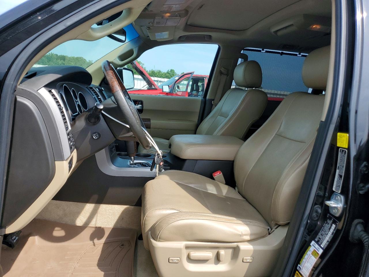 2010 Toyota Sequoia Platinum Black vin: 5TDDY5G16AS039034