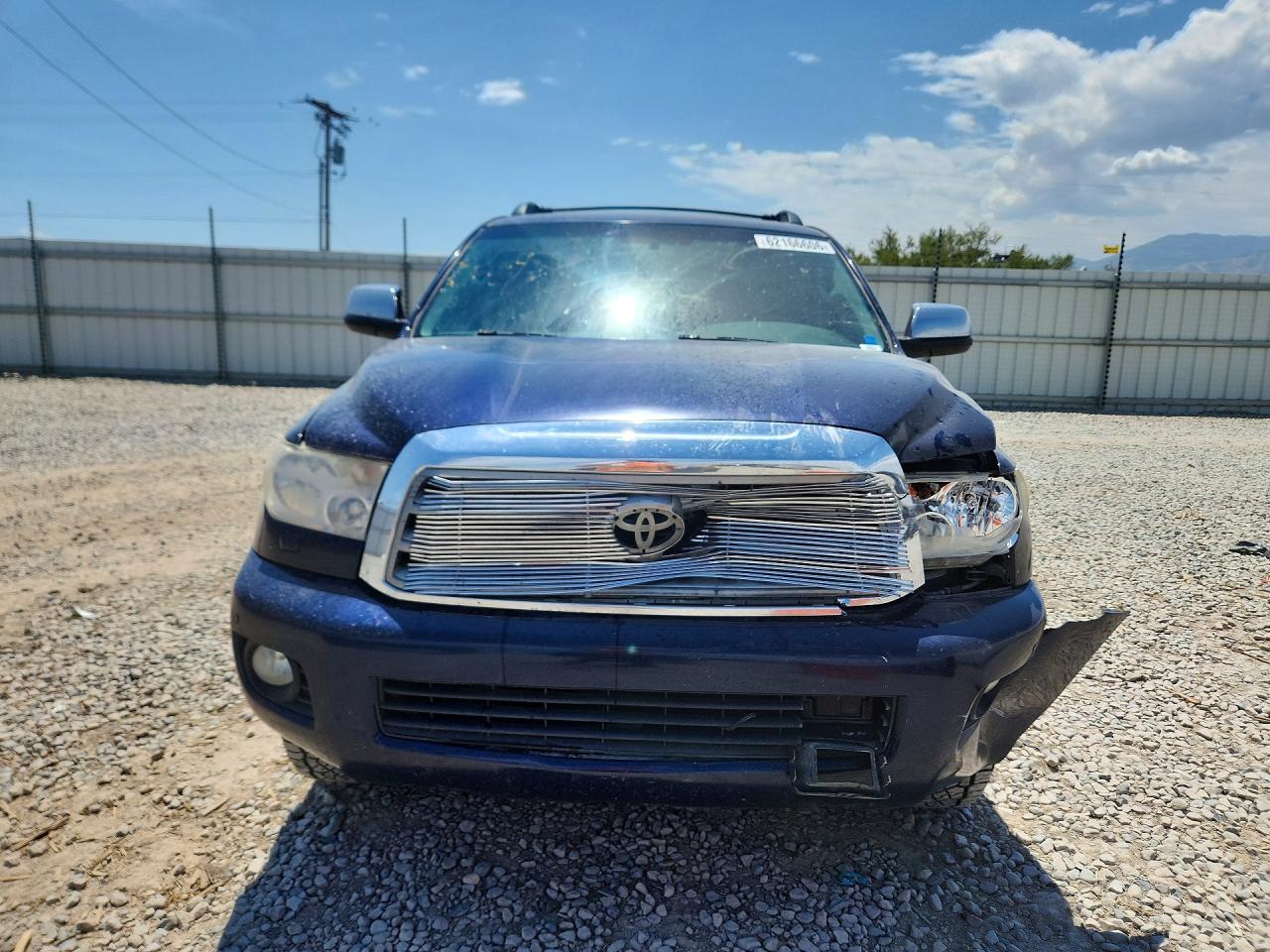 2010 Toyota Sequoia Platinum Blue vin: 5TDDY5G18AS024518