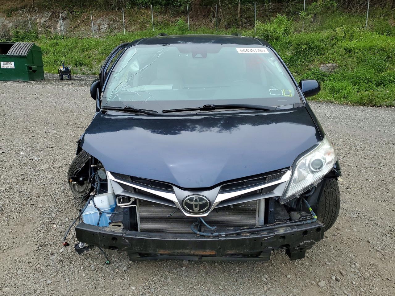 2020 Toyota Sienna Xle 7-passenger Синий vin: 5TDDZ3DC6LS242788