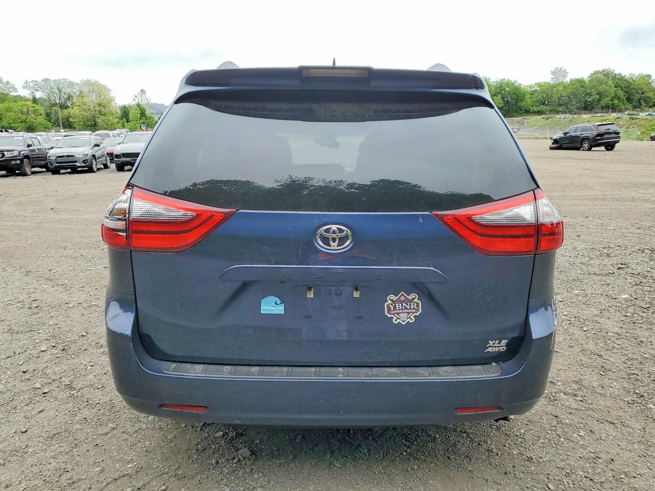 2020 Toyota Sienna Xle 7-passenger Синий vin: 5TDDZ3DC6LS242788