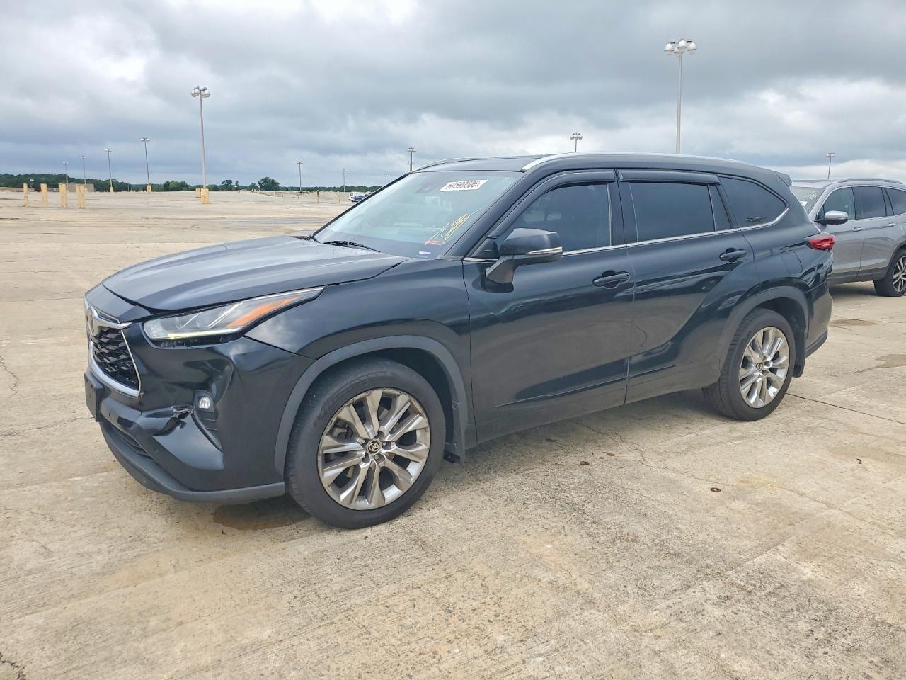 2021 Toyota Highlander Limited Black vin: 5TDDZRBH6MS122041