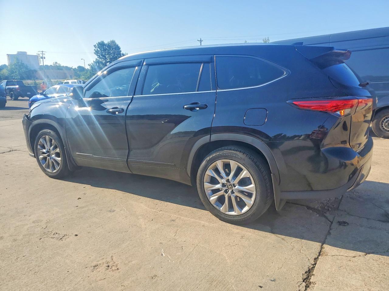 2021 Toyota Highlander Limited Black vin: 5TDDZRBH6MS122041