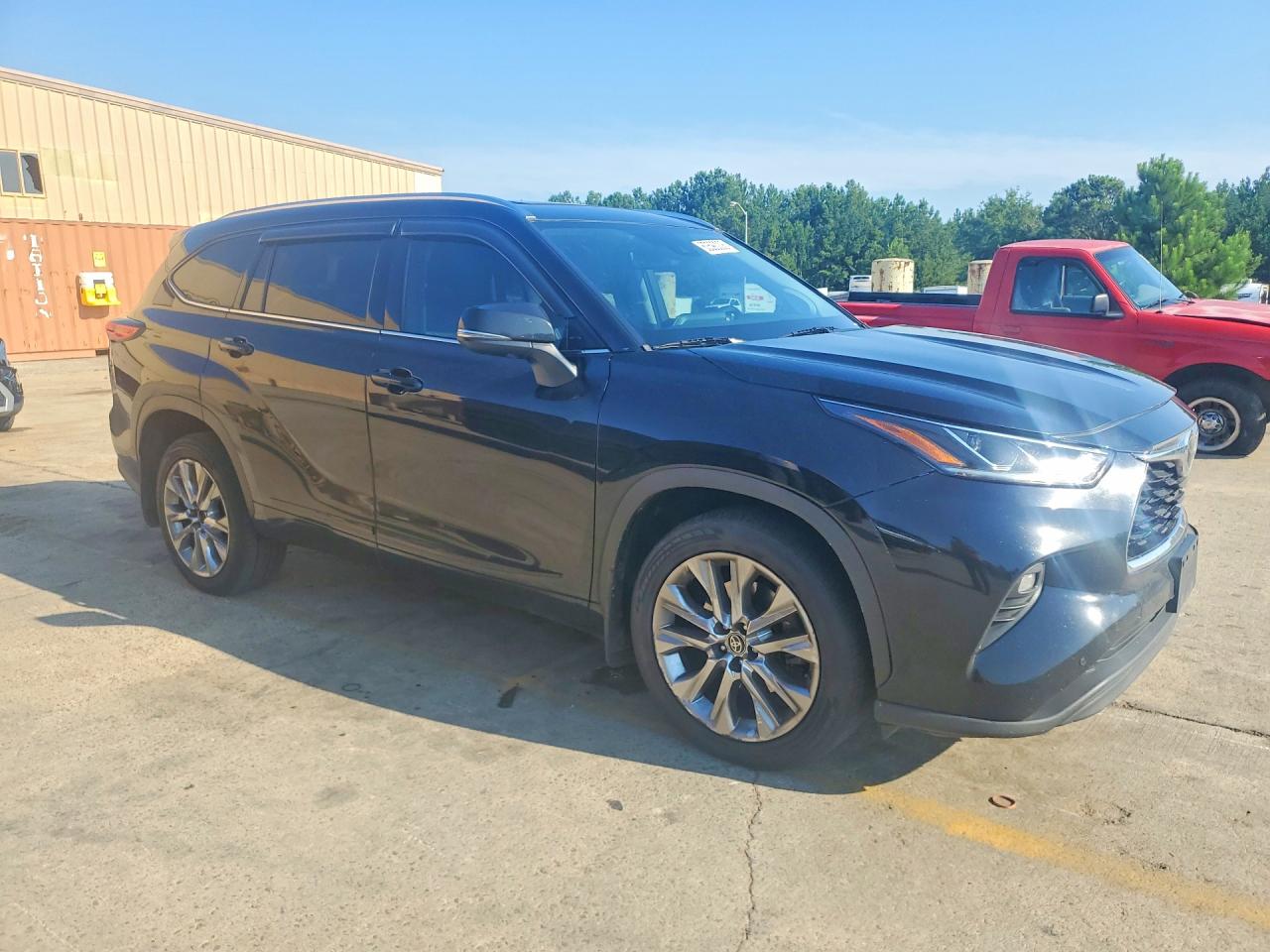 2021 Toyota Highlander Limited Black vin: 5TDDZRBH6MS122041