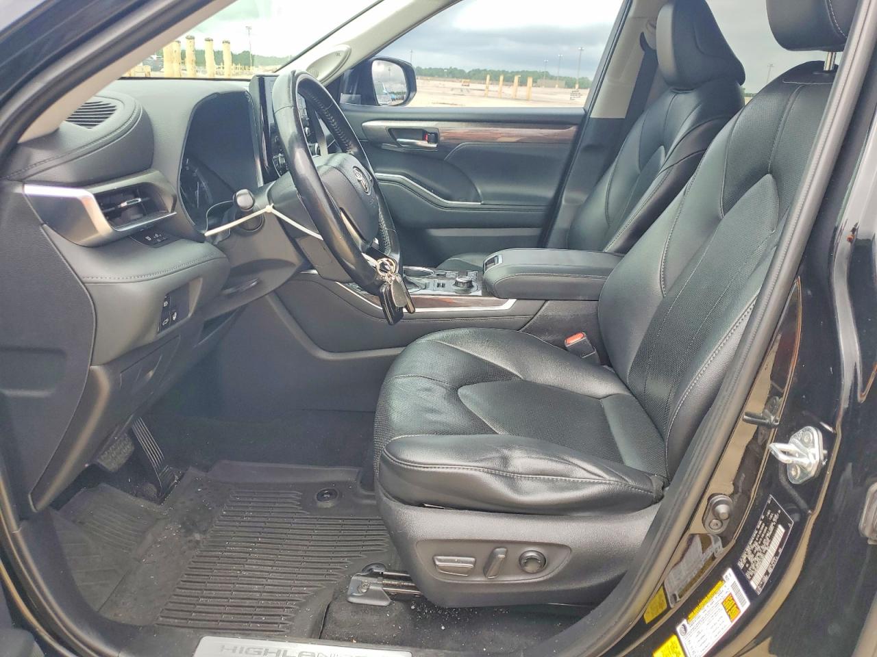 2021 Toyota Highlander Limited Black vin: 5TDDZRBH6MS122041