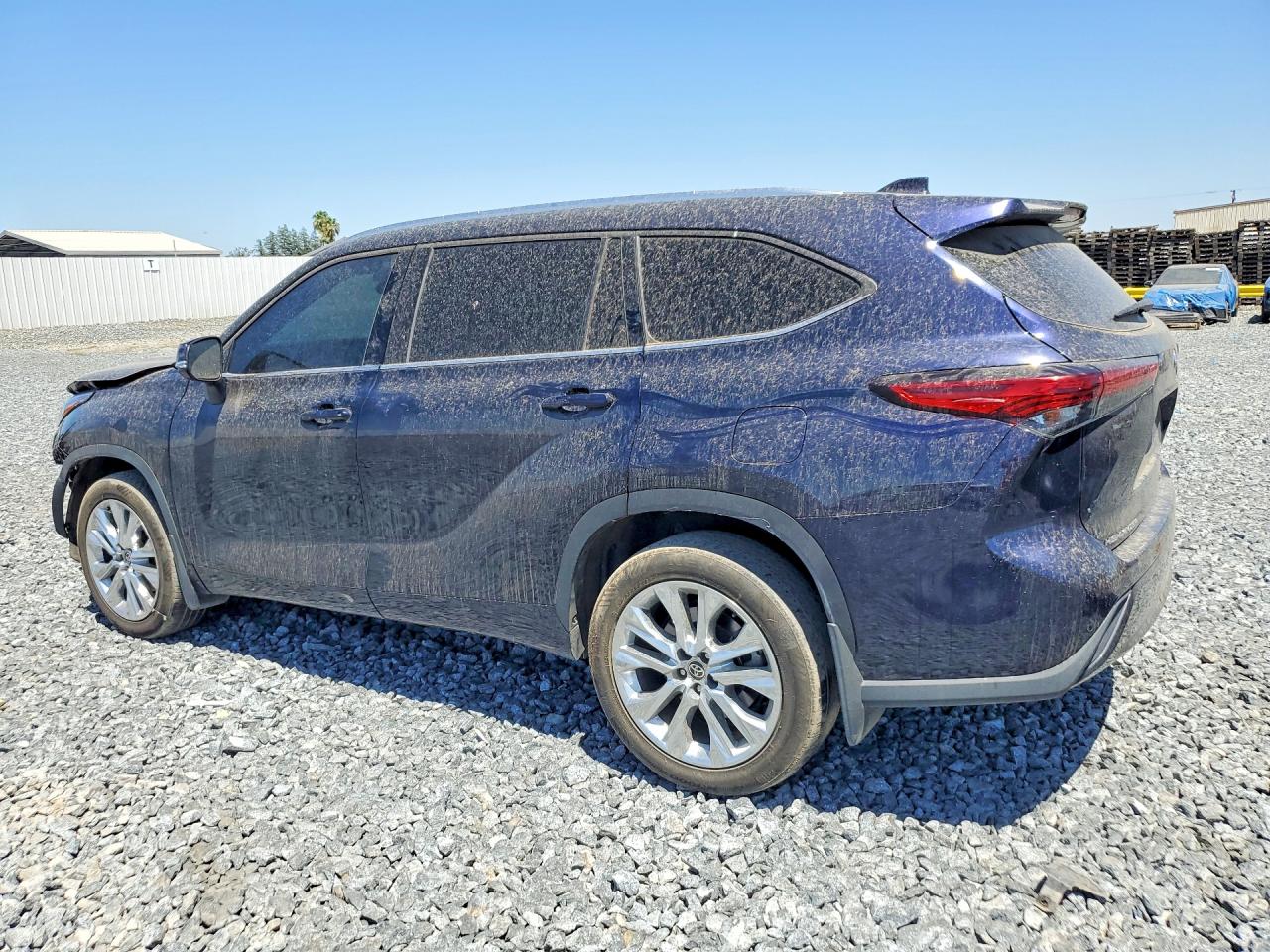 2020 Toyota Highlander Limited Blue vin: 5TDDZRBH8LS047969