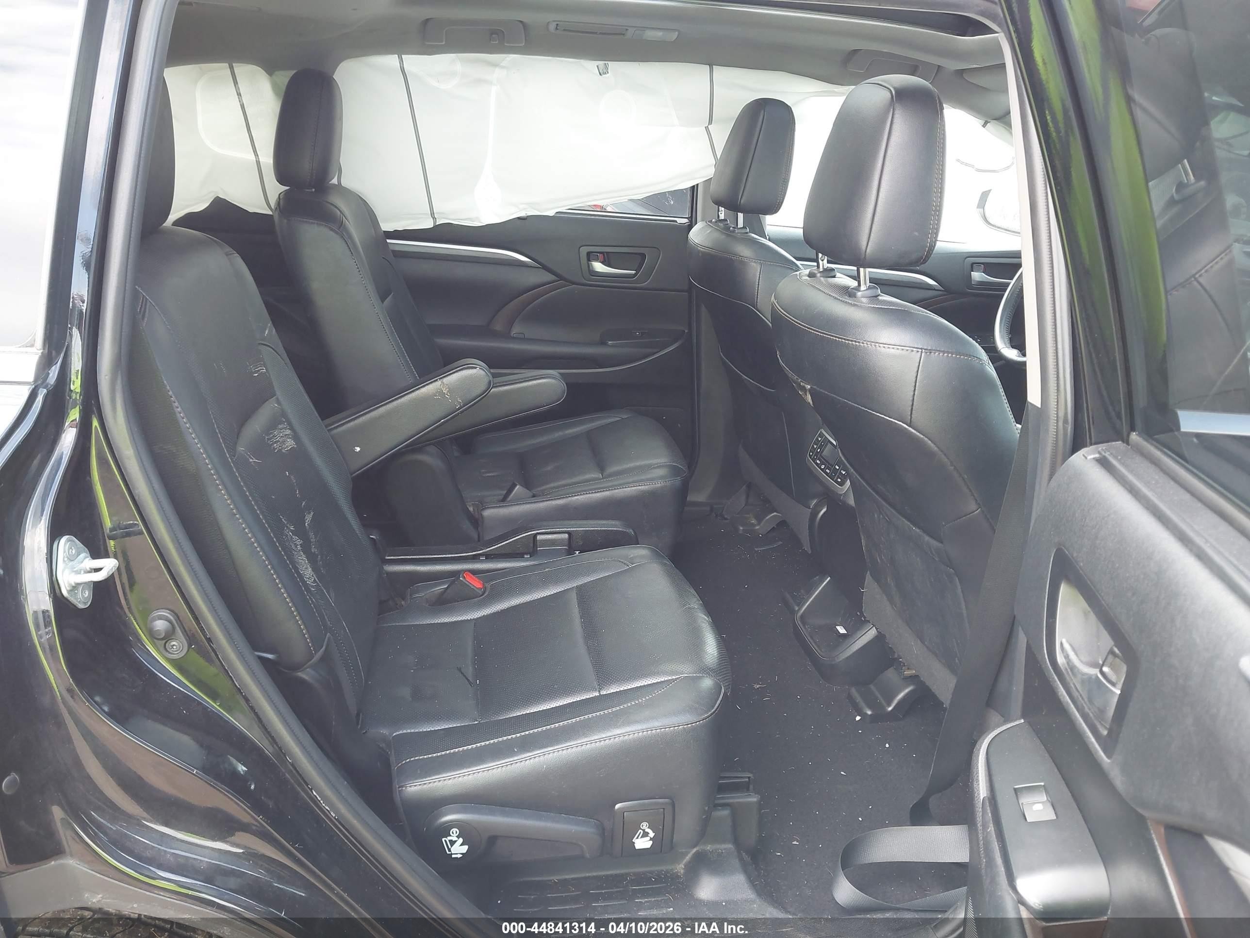 2019 Toyota Highlander Limited Platinum Black vin: 5TDDZRFH2KS993865