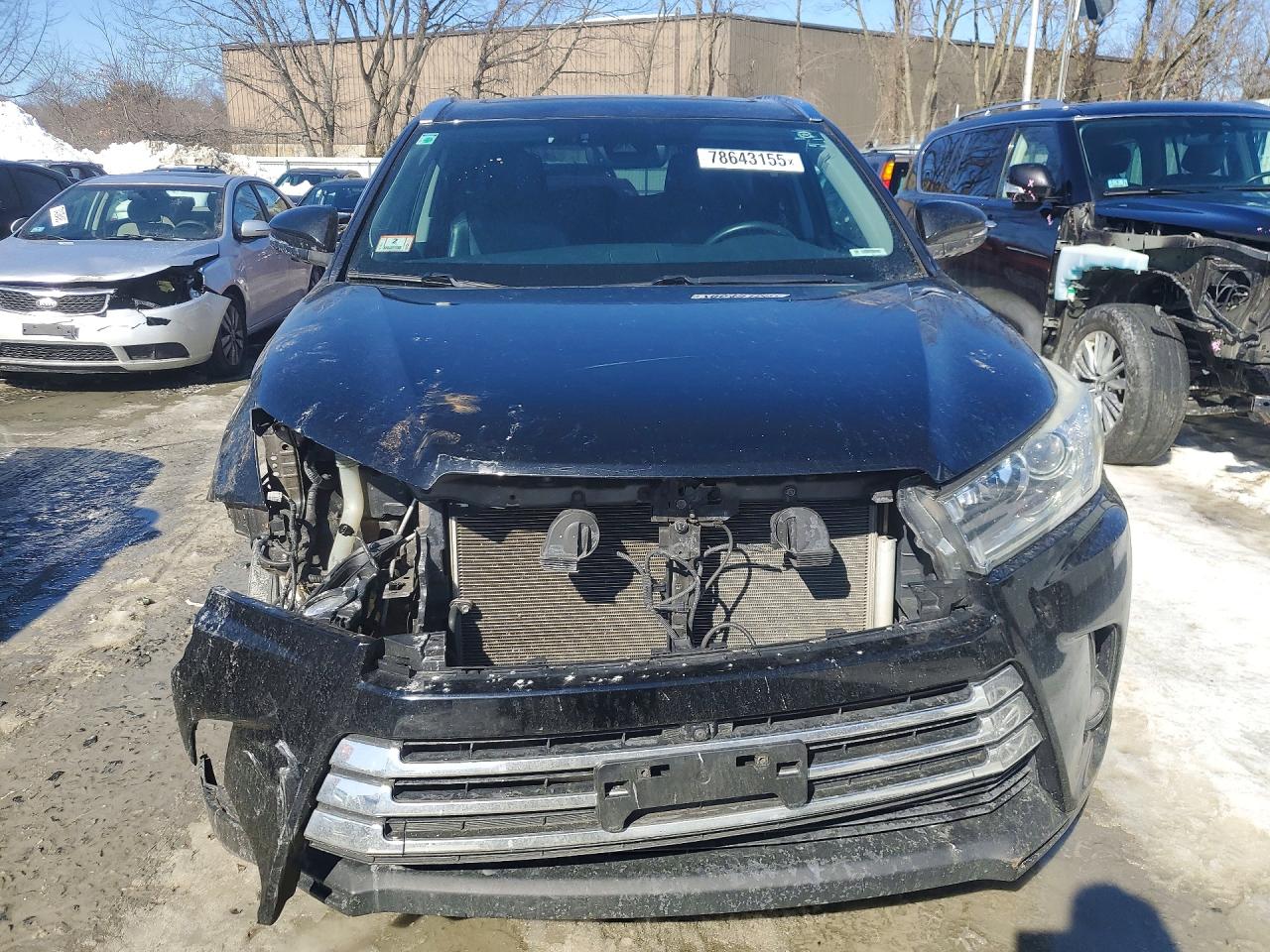 2018 Toyota Highlander Limited Platinum Black vin: 5TDDZRFH7JS836718