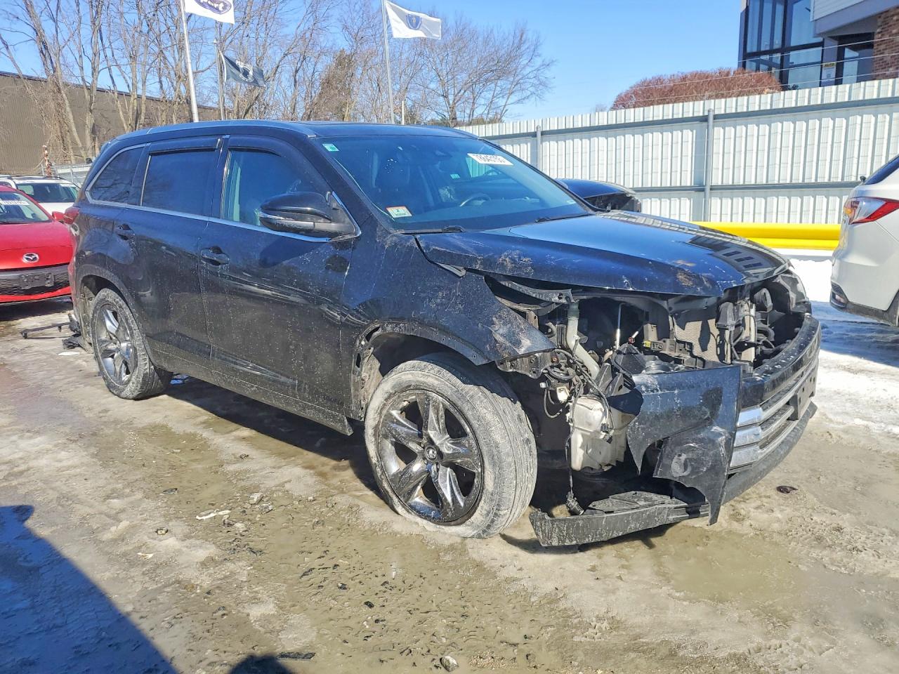 2018 Toyota Highlander Limited Platinum Black vin: 5TDDZRFH7JS836718