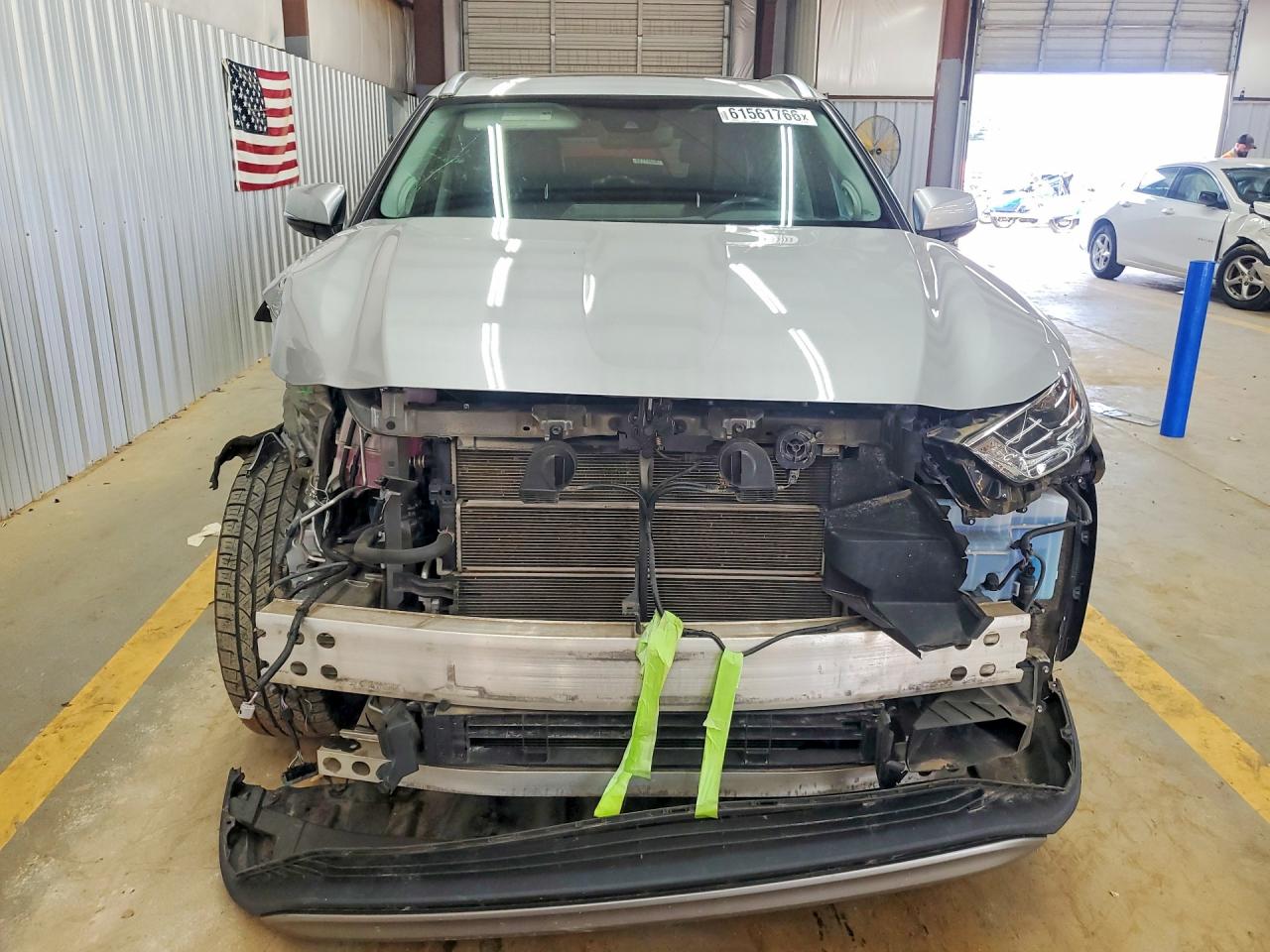 2021 Toyota Highlander Hybrid Platinum Silver vin: 5TDFARAH1MS011592