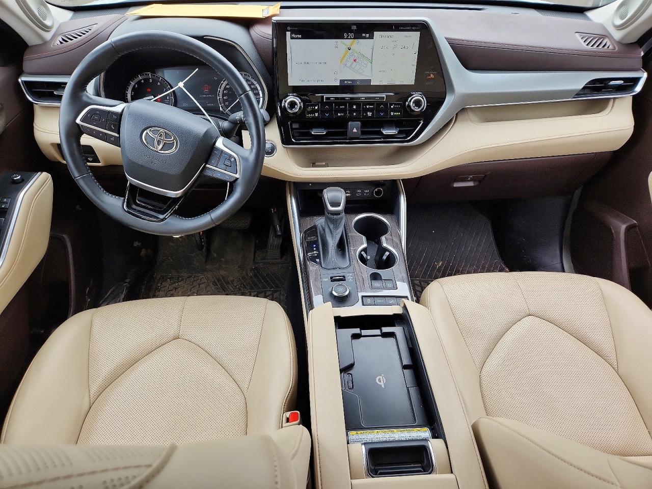 2022 Toyota Highlander Platinum White vin: 5TDFZRBH5NS199896
