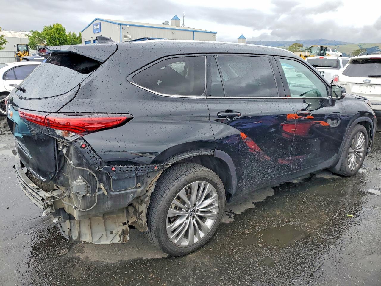 2020 Toyota Highlander Platinum Black vin: 5TDFZRBH6LS007138