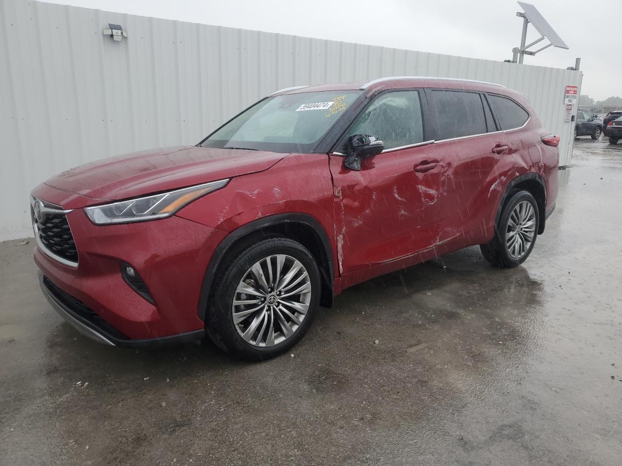 Price & History 2022 Toyota Highlander Platinum 3.5l 6 vin