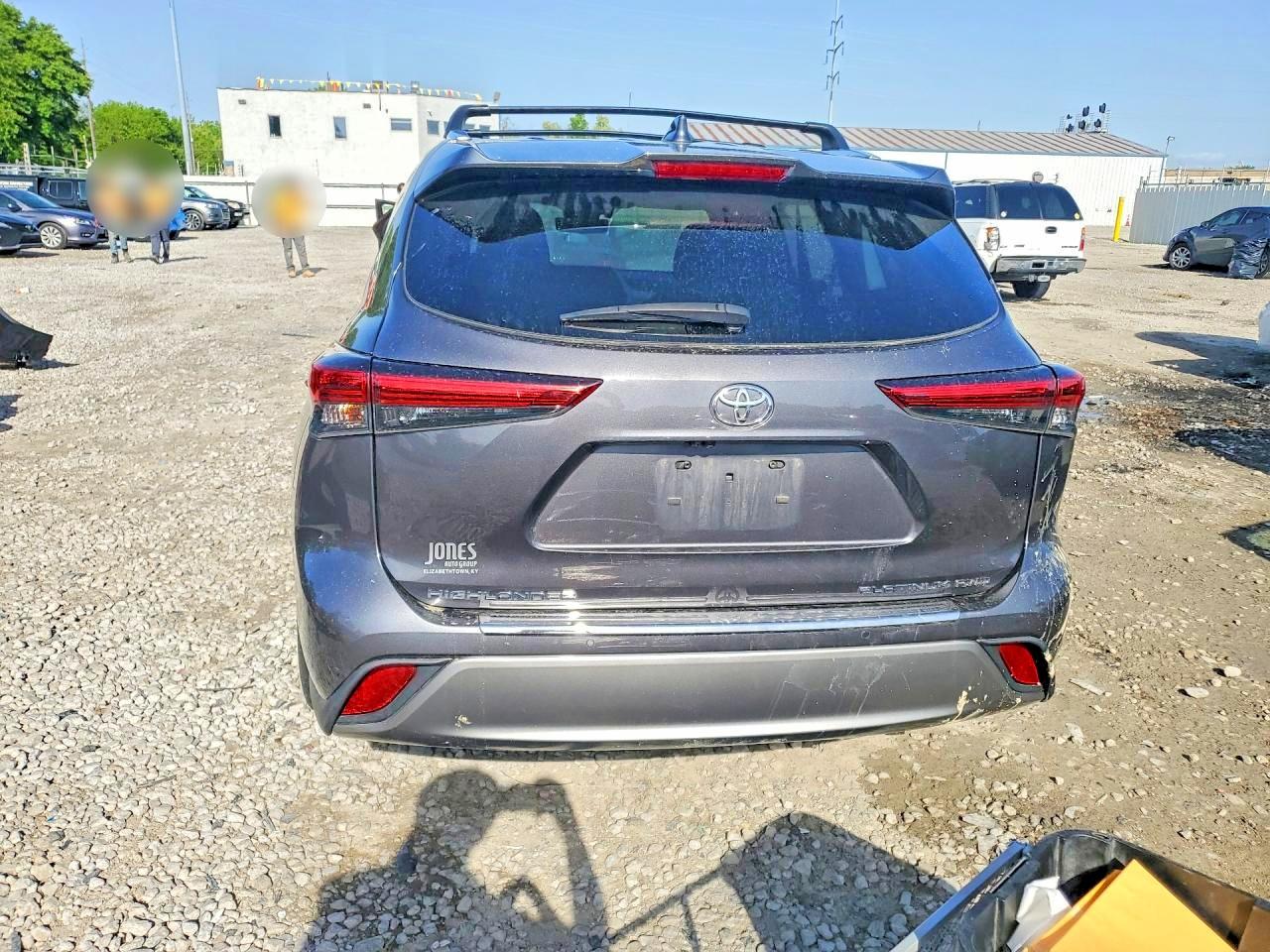2022 Toyota Highlander Platinum Черный vin: 5TDFZRBHXNS196413