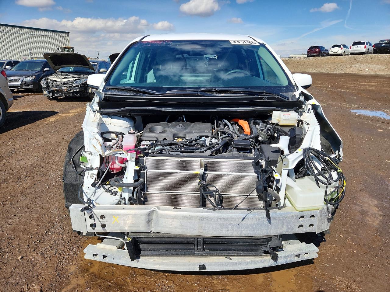 2025 Toyota Sienna White vin: 5TDGSKFCXSS163051