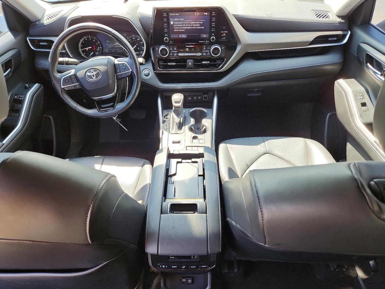 2020 Toyota Highlander Xle Blue vin: 5TDGZRAH2LS005764