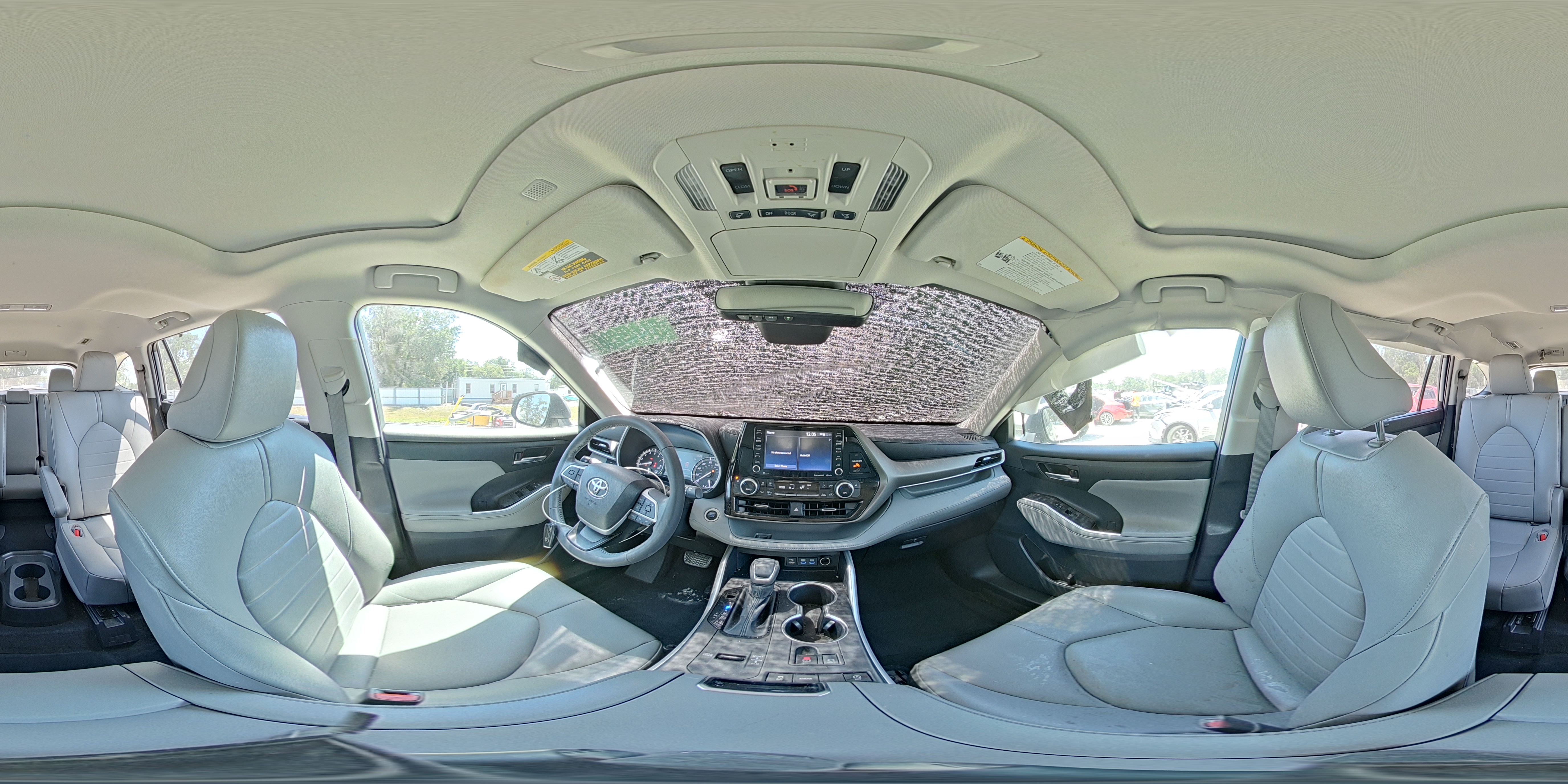 2022 Toyota Highlander Xle Синий vin: 5TDGZRAH3NS101731