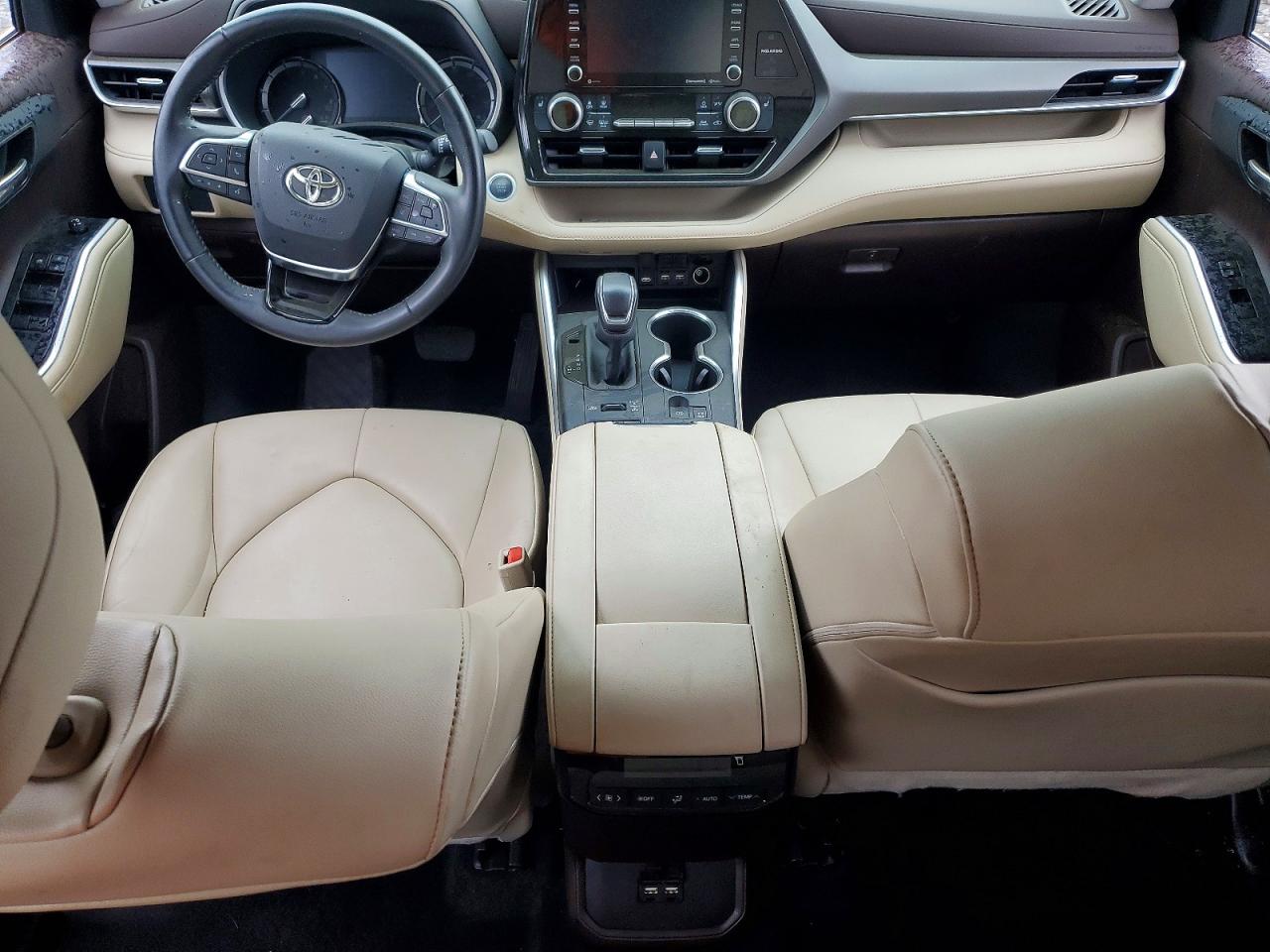 2021 Toyota Highlander Xle Black vin: 5TDGZRBH3MS557385