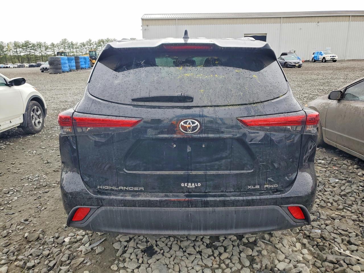 2021 Toyota Highlander Xle Black vin: 5TDGZRBH3MS557385