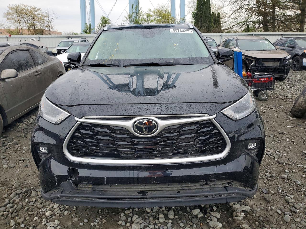2021 Toyota Highlander Xle Black vin: 5TDGZRBH3MS557385