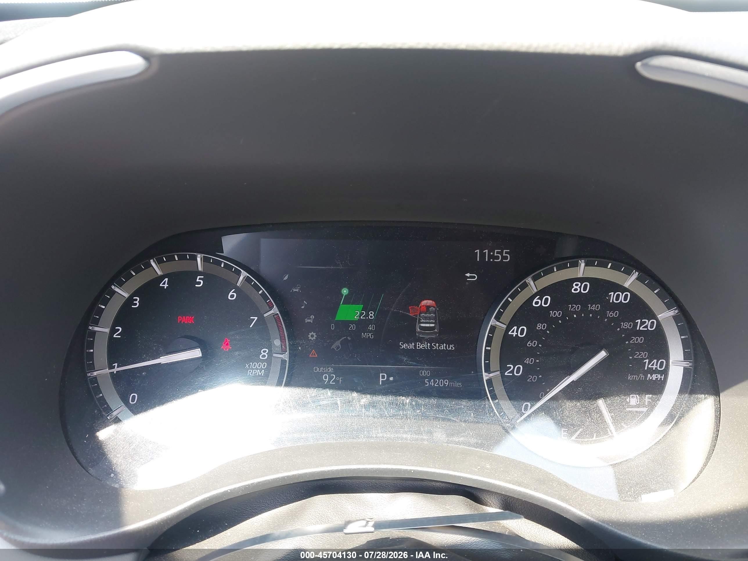 2020 Toyota Highlander Xle Silver vin: 5TDHZRAH6LS012284