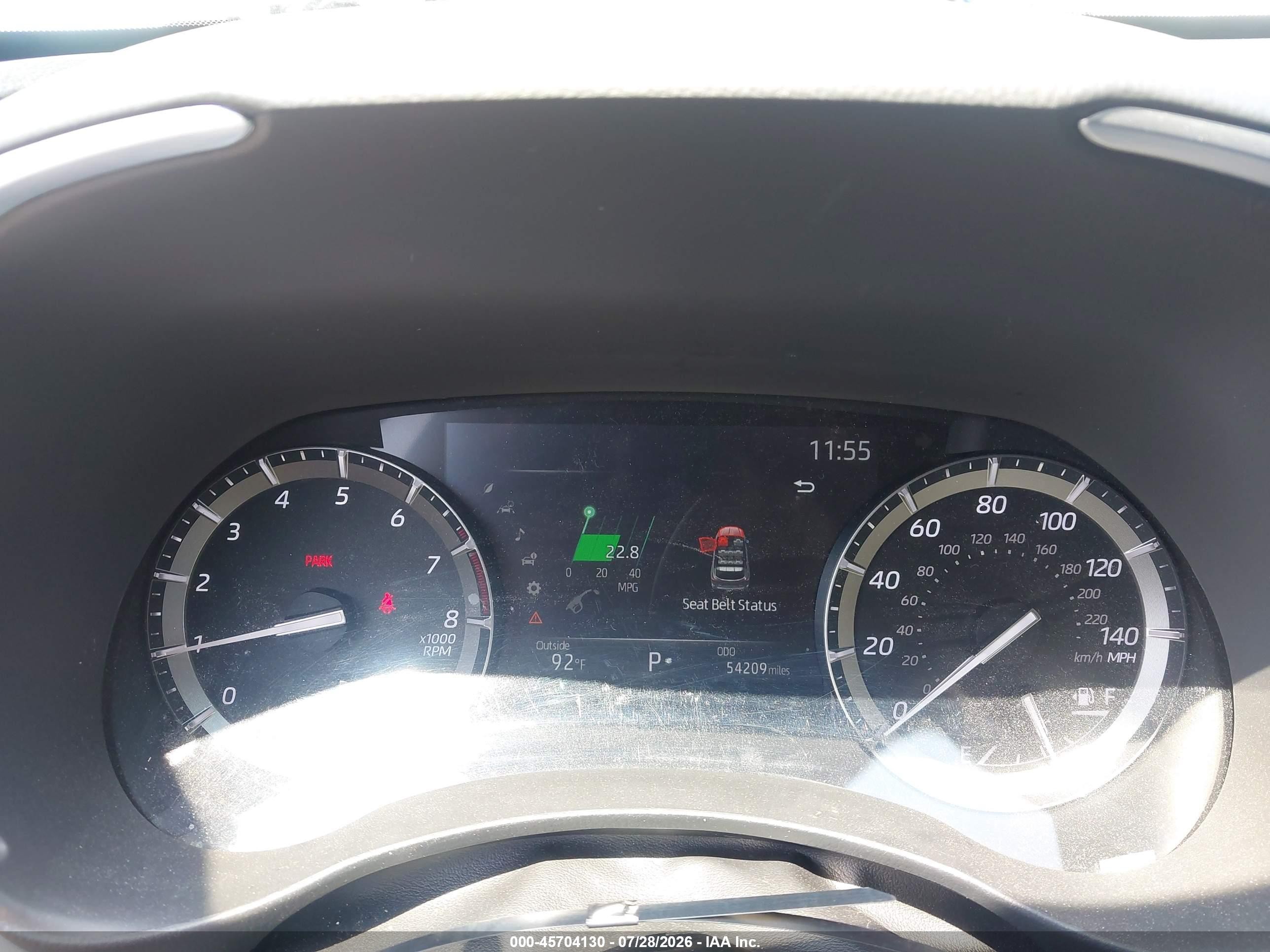 2020 Toyota Highlander Xle Silver vin: 5TDHZRAH6LS012284