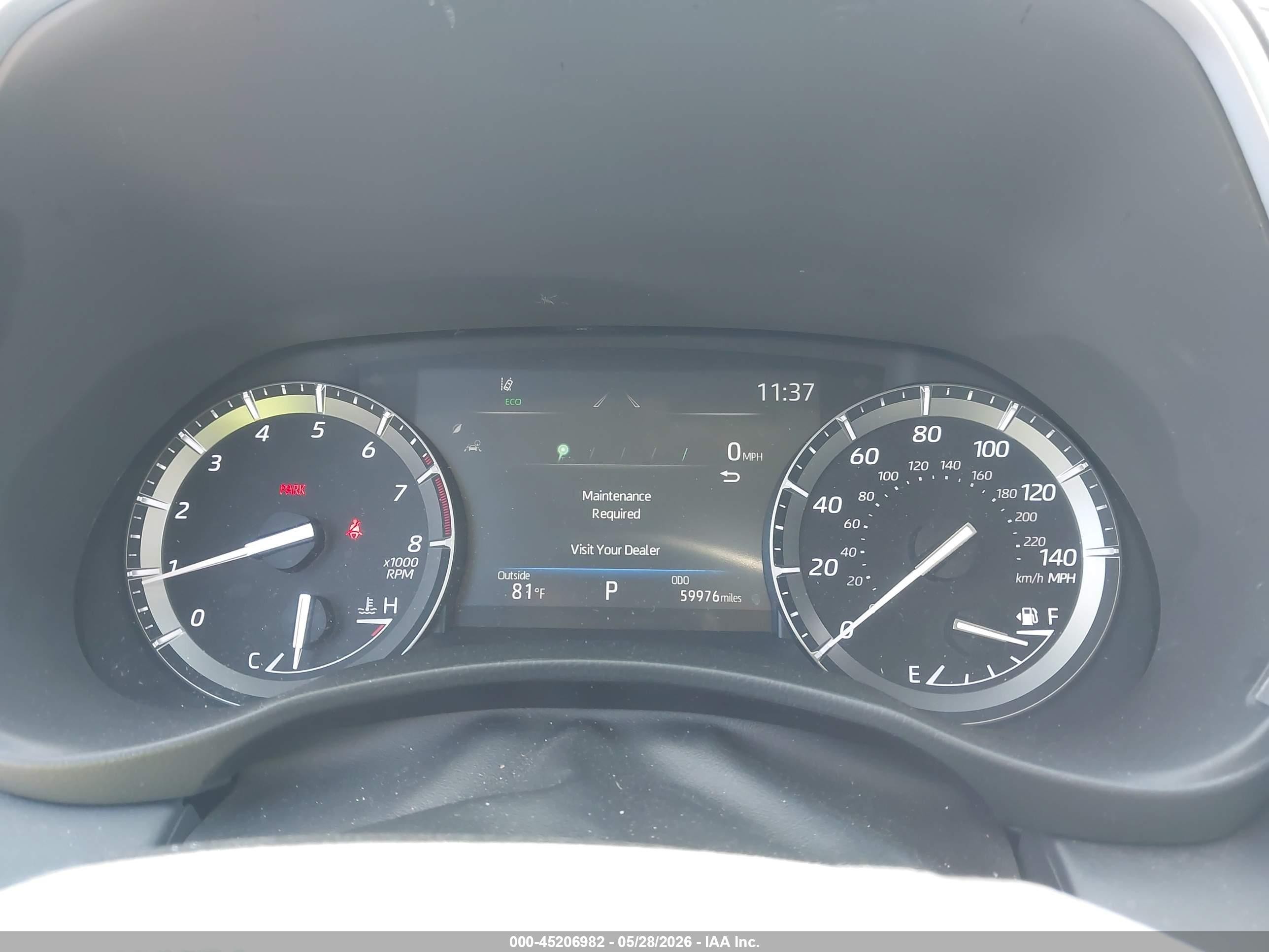 2020 Toyota Highlander Xle Gray vin: 5TDHZRBH0LS035753
